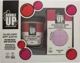 Bubble Up Cherry Berry Bath & Body Gift Set 210g Big Bath Bar Berry & 220g Body Butter Cherry Nice