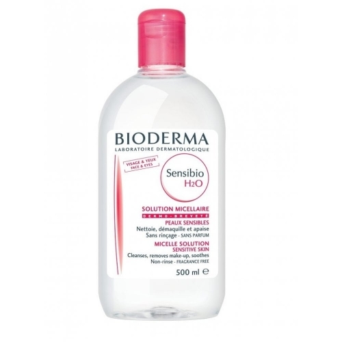 Bioderma Sensibio H2O Make Up Removing Micelle Solution - 500ml Sensitive Skin