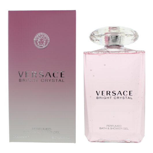 Versace Bright Crystal Perfumed Bath Shower Gel 200ml