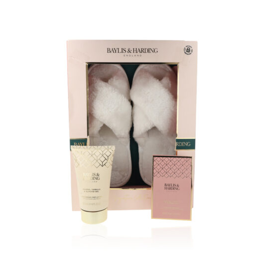 Baylis & Harding Jojoba, Vanilla & Almond Oil - *For Clearance - Brand new item with minor box damage (e.g., Rip). Picture for reference only; actual damage of box may vary. Product itself is PRISTINE. Giftset