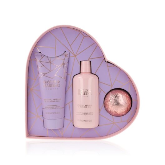 Baylis & Harding Jojoba, Vanilla & Almond Oil - *For Clearance - Brand new item with minor box damage (e.g., rip). Picture for reference only; actual damage of box may vary. Product itself is PRISTINE. Giftset