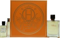 Hermès Terre d'Hermès Gift Set 100ml EDT + 15ml EDT + 40ml Shower Gel