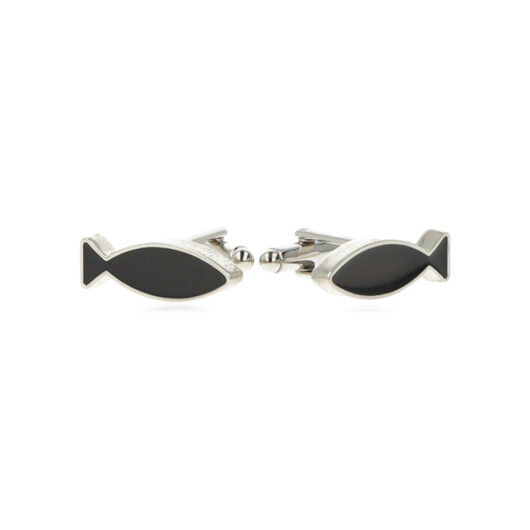 STY Sty For Men Design Cufflinks Fish