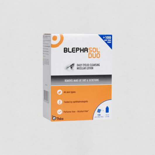 Blephasol Duo - 100ml bottle and 100 pads