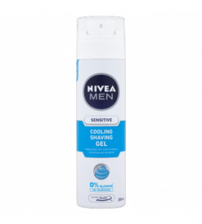 Nivea Mens Shaving Gel Sensitive Cool