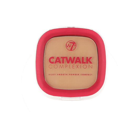 Warpaint W7 Catwalk Complexion Compact Powder (Medium Beige) Compact Powder 7g