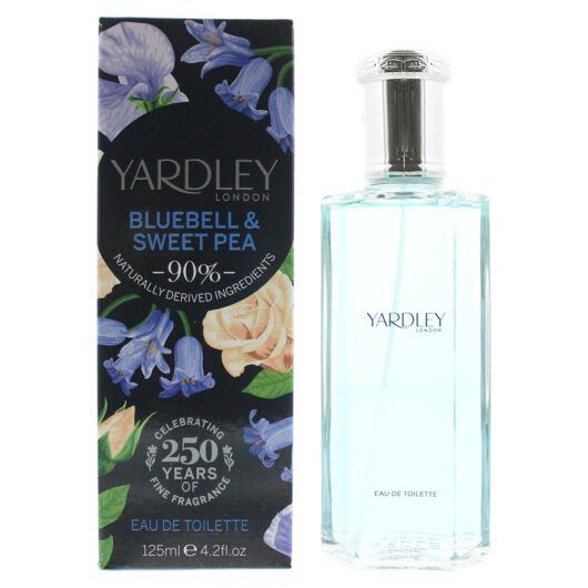 Yardley Bluebell And Sweetpea Eau De Toilette 125ml