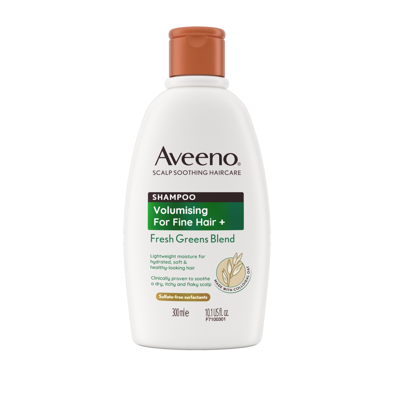 Aveeno Volumising Fresh Greens Scalp Soothing Shampoo 300ml