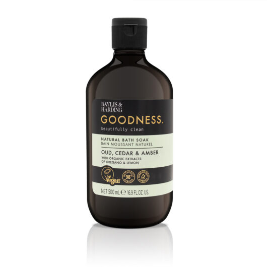 Baylis & Harding Goodness Oud, Cedar & Amber Bath Soak 500ml