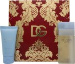 Dolce & Gabbana Light Blue Gift Set 50ml EDT + 50ml Body Cream