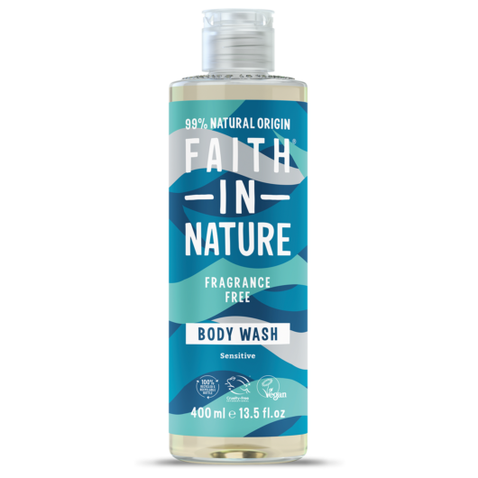 Faith In Nature Body Wash Fragrance Free 400ml