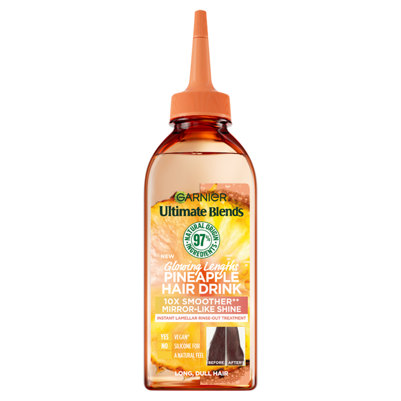 Garnier Ultimate Blends Glowing Lengths Pineapple Hair Drink 200ml