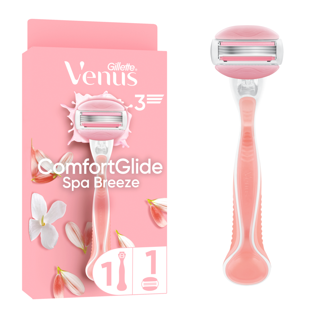 Gillette Venus ComfortGlide Spa Breeze Razor