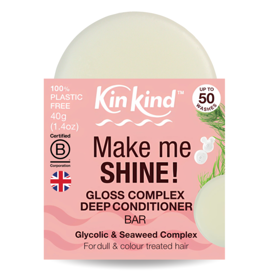 KinKind Make me SHINE! Gloss Complex Conditioner Bar Seaweed 40g