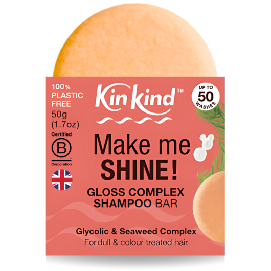 KinKind Make me SHINE! Gloss Complex Shampoo Bar Seaweed 50g