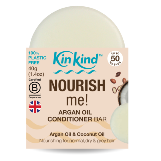 KinKind NOURISH me! Conditioner Bar Argan Oil 40g