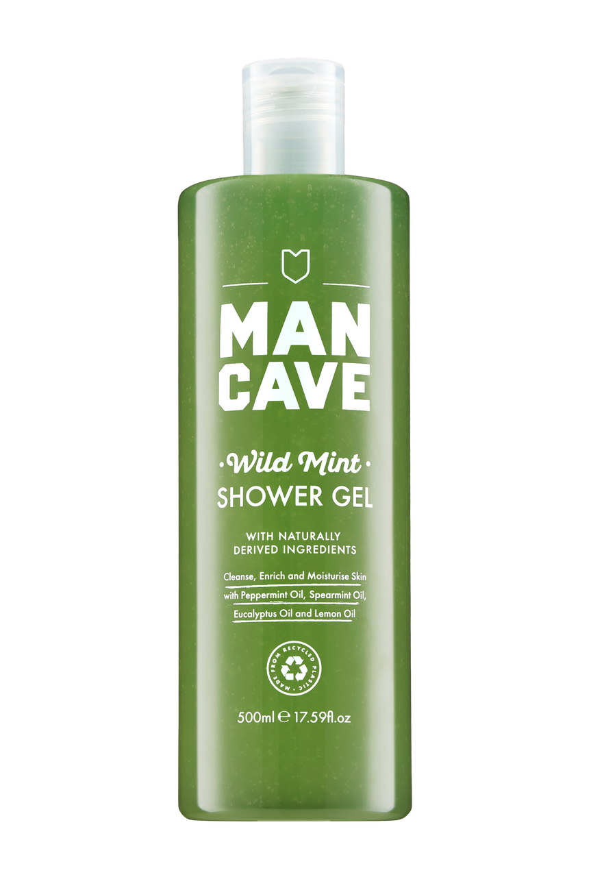 Mancave Wild Mint Shower Gel 500ml