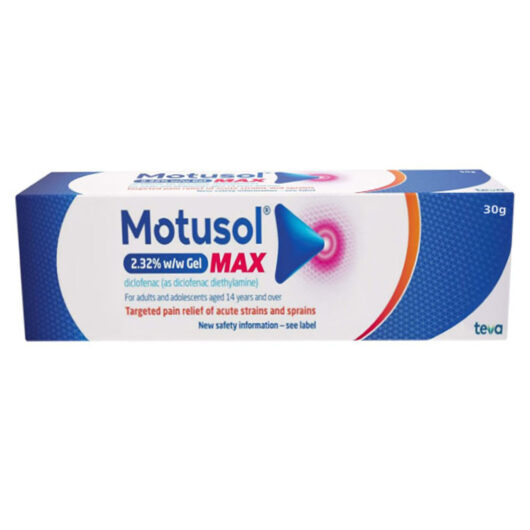 Motusol Max 2.32% w/w Diclofenac Gel 30g