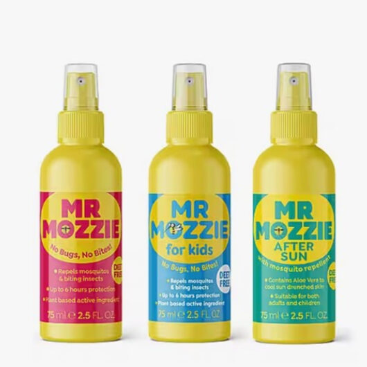 Mr Mozzie Three Piece Travel Set Including Case