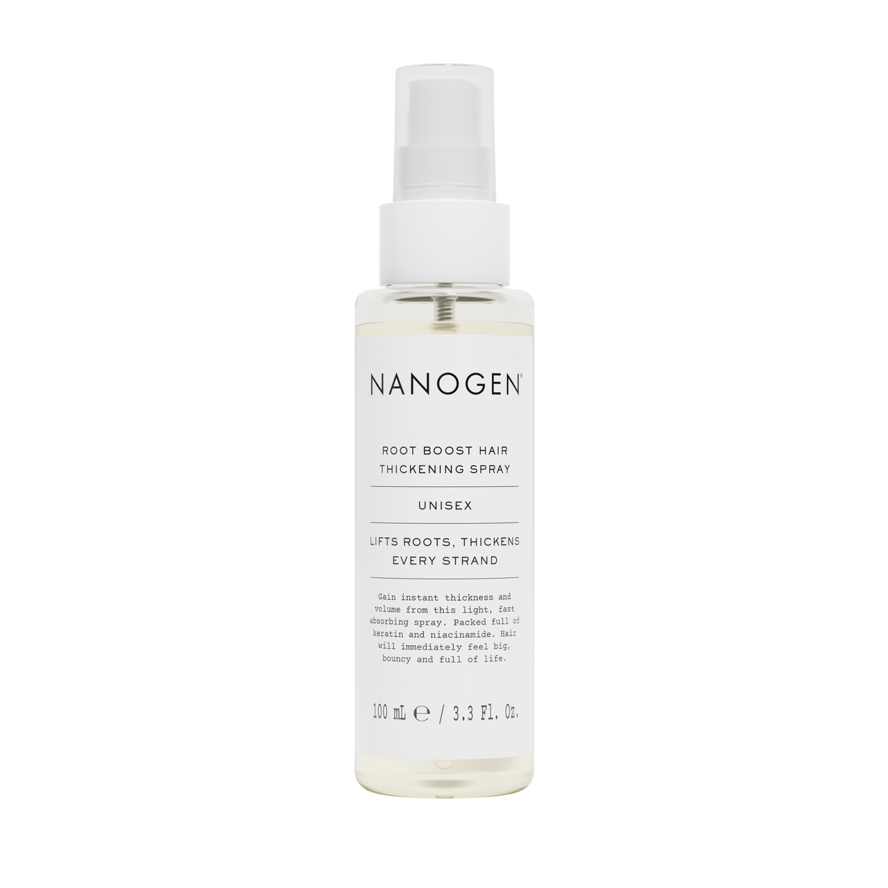 Nanogen Root Boost Hair Thickening Spray 100ml