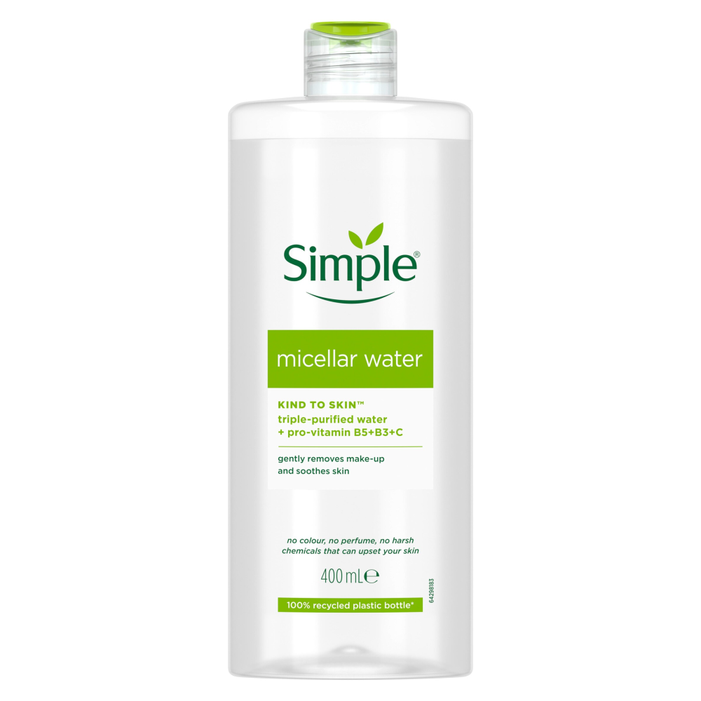 Simple Kind To Skin Micellar Cleansing Water 400ml