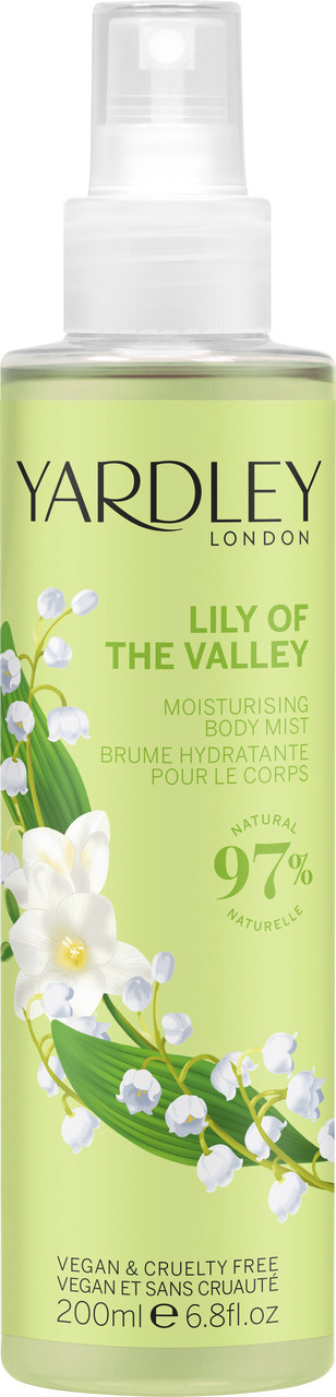 Yardley Lily of the Valley Fragrance Mist 200ml