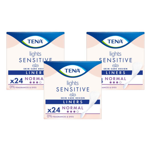 lights by TENA Incontinence Liners 24 Pack