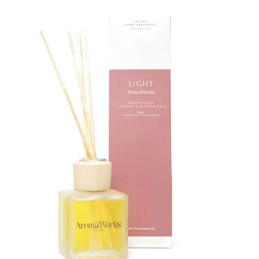 Aroma Works Aromaworks Amyris And Orange Reed Diffuser