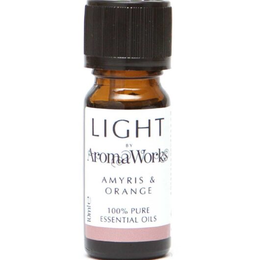 Aroma Works Aromaworks London Light Range - Amyris And Orange 10Ml Essential Oil