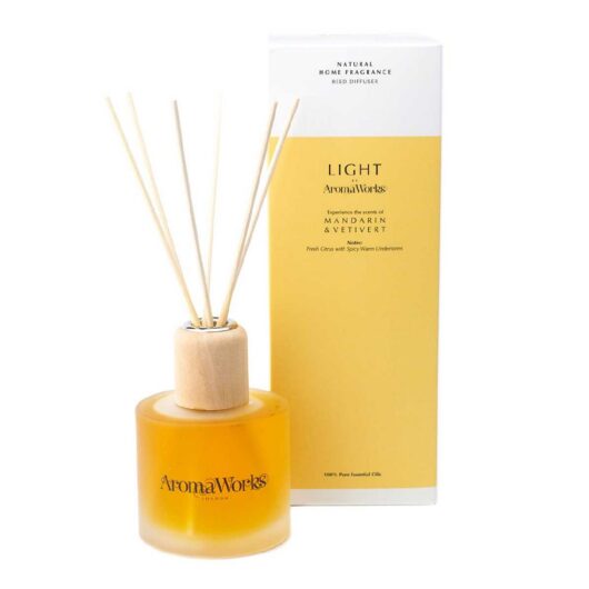 Aroma Works Aromaworks Mandarin And Vetivert Reed Diffuser200 ml, 200ml