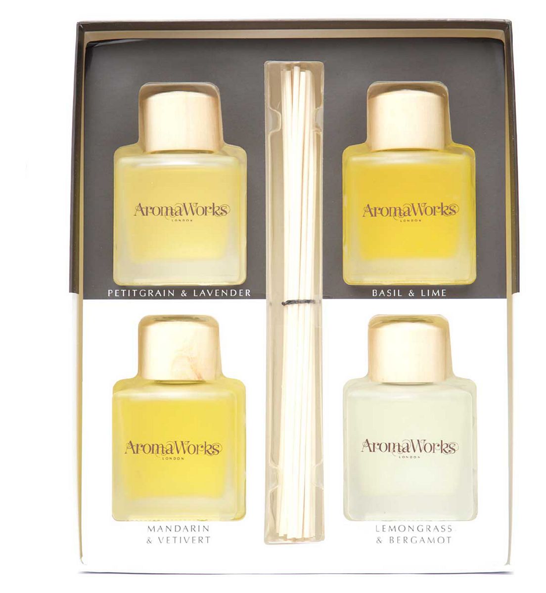 Aroma Works Aromaworks Reed Diffuser Gift Set 4 X 100ml