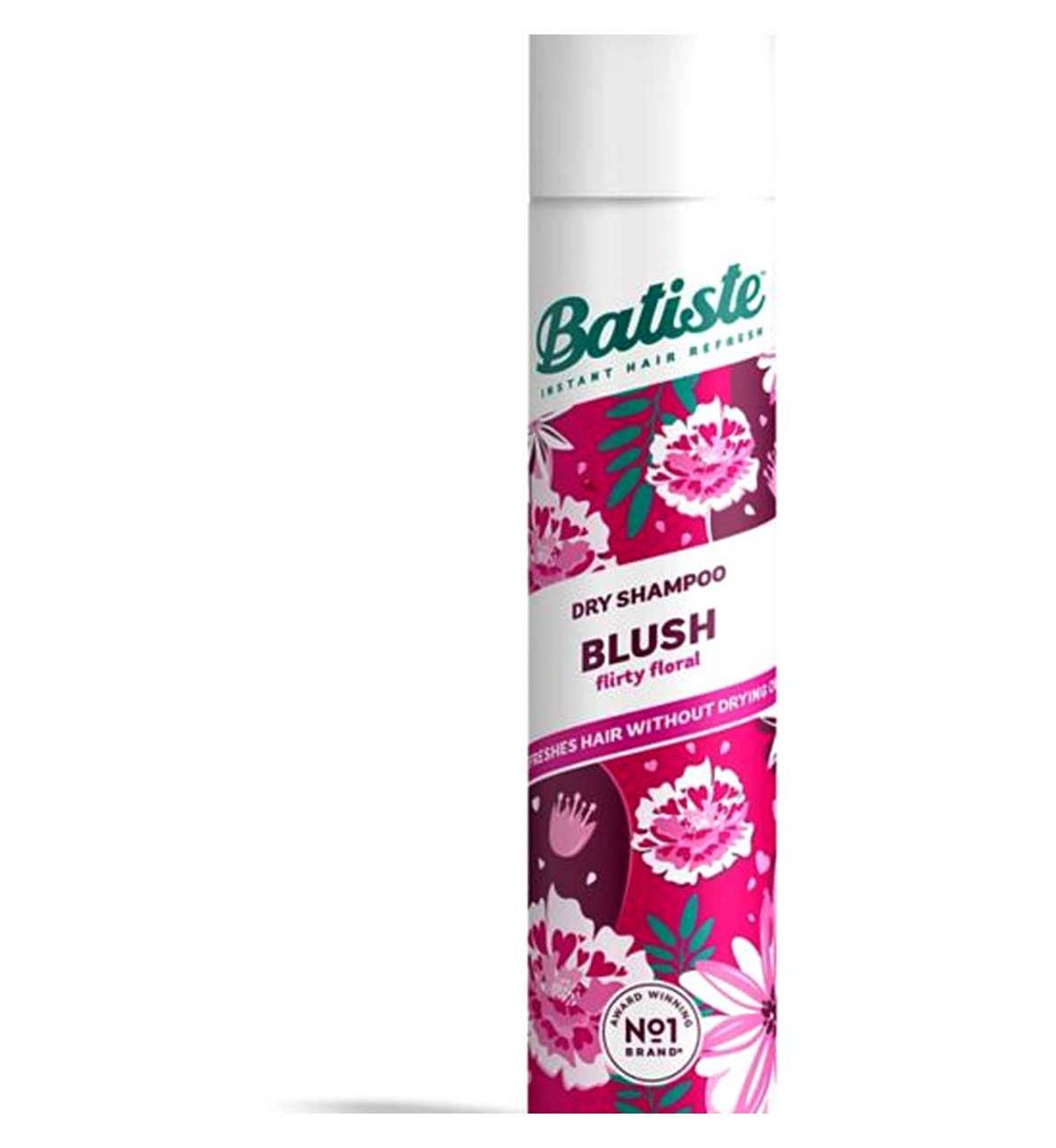 Batiste Dry Shampoo Blush, Flirty Floral Fragrance Hair Shampoo,200 ml, 200ml