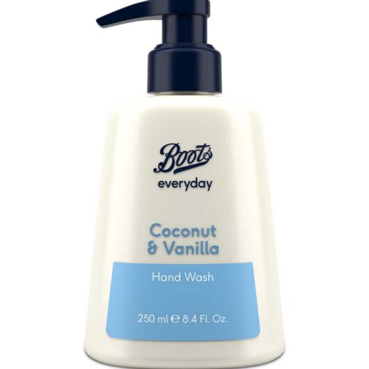 Boots Everyday Coconut & Vanilla Hand Wash250 ml, 225ml
