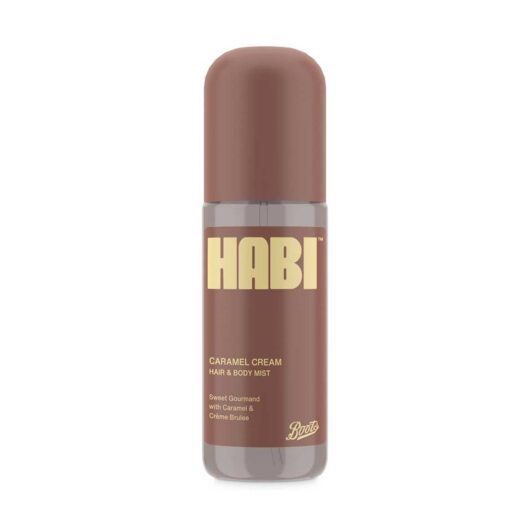 Boots Habi Hair & Body Mist Caramel Cream 150Ml