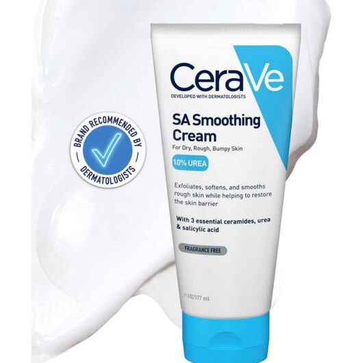 Cerave Sa Smoothing Cream Tube With Salicylic Acid For Dry, Rough & Bumpy Skin 177ml