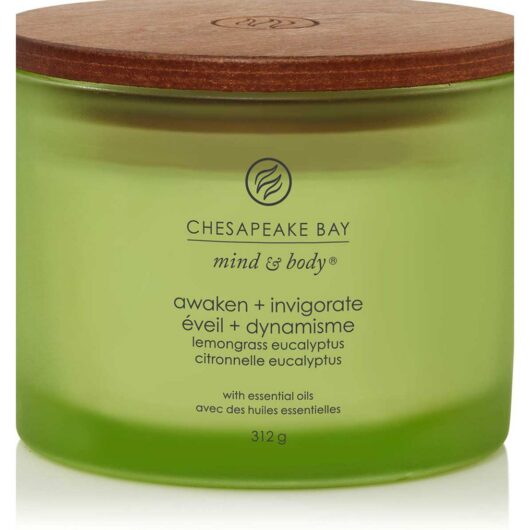Chesapeake Bay 3 Wick Candle Awaken And Invigorate 312g