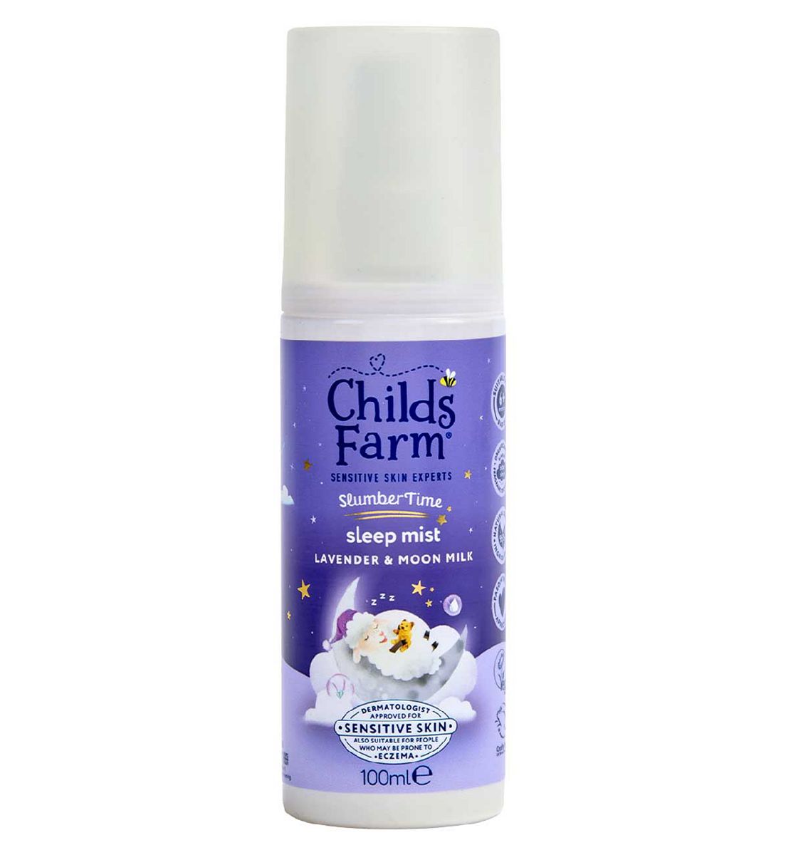 Childs Farm Slumbertime Sleep Mist, Lavender & Moon Milk 100ml