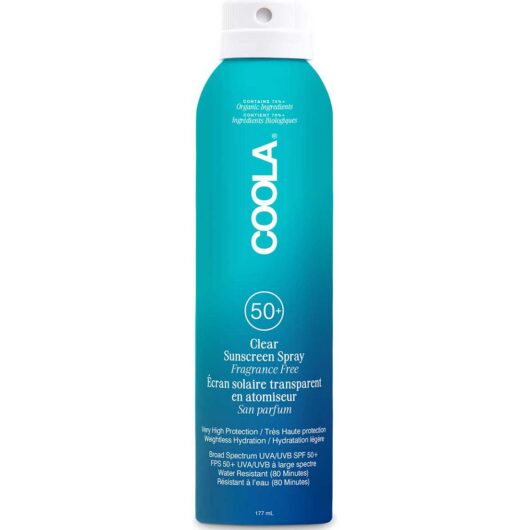 Coola Clear Sunscreen Spray Spf50 - Fragrance Free 177Ml Br/>