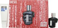Diesel Only the Brave Eau de Parfum Gift Set 50ml EDP + 75ml Shower Gel