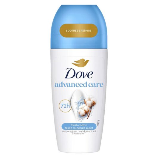 Dove Fresh Cotton & Sea Mineral Anti-Perspirant Roll On 50ml