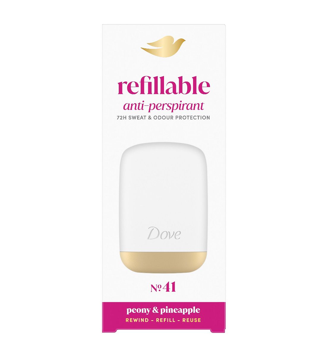Dove Peony & Pineapple Refillable Anti-Perspirant Starter Kit