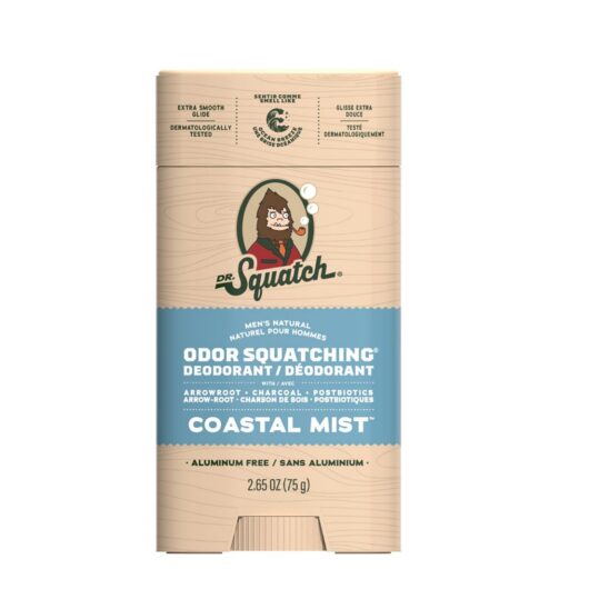 Dr Squatch Coastal Mist Wide Stick Deodorant 75g