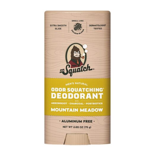 Dr Squatch Mountain Meadow Wide Stick Deodorant 75g