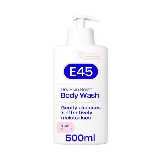 E45 Dry Skin Relief Shower And Bath Oil 500ml