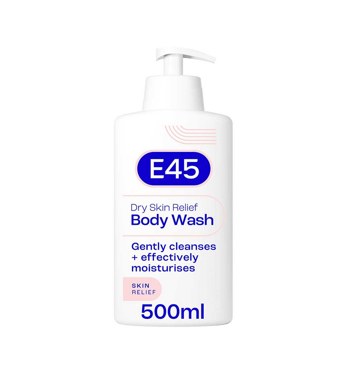 E45 Dry Skin Relief Shower And Bath Oil 500ml