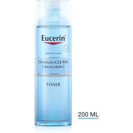 Eucerin Dermatoclean Face Cleansing Toner With Hyaluronic Acid,200 ml, 200ml