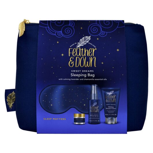 Feather & Down Sweet Dreams Sleeping Bag Gift Set
