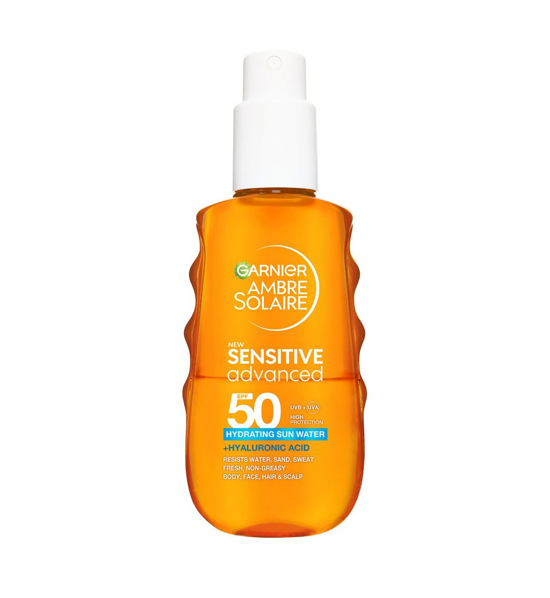Garnier Ambre Solaire Sensitive Advanced Spf50 Hydrating Sun Protection Water 150ml
