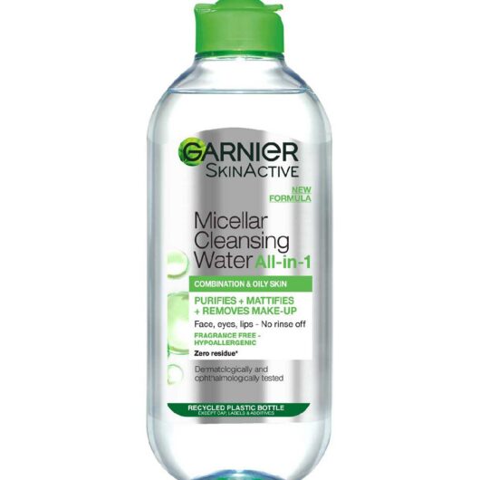 Garnier Micellar Water Facial Cleanser Combination Skin 400ml
