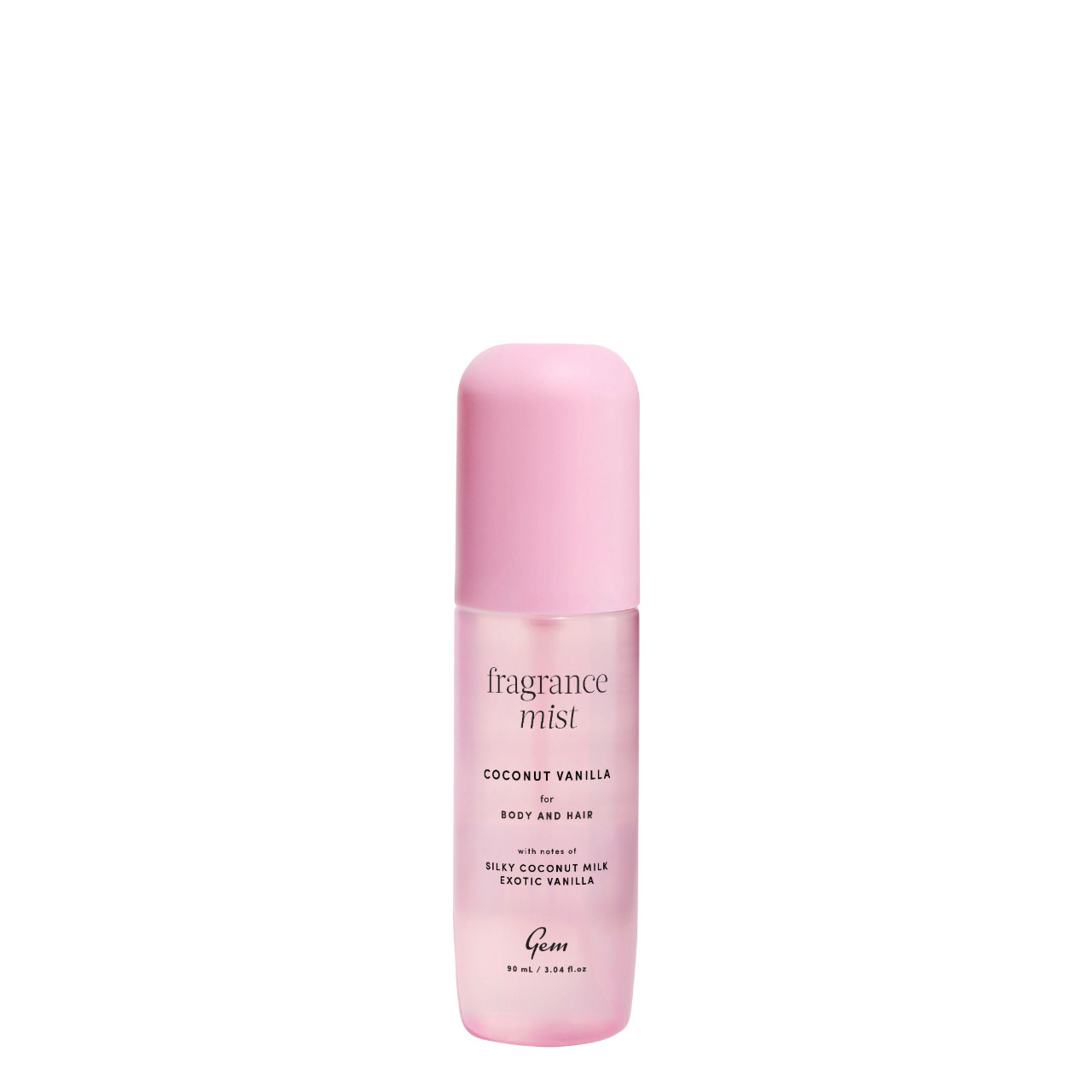 Gem Fragrance Mist For Body & Hair Coconut Vanilla 90ml